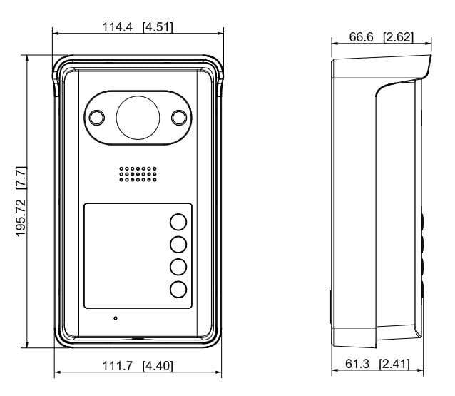 OBUDOWA NATYNKOWA VTM07R DAHUA-1323250