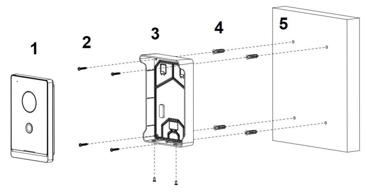 OBUDOWA NATYNKOWA VTM09R DAHUA-1323415