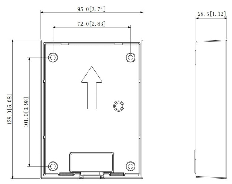 OBUDOWA NATYNKOWA VTM115 DAHUA-1334106