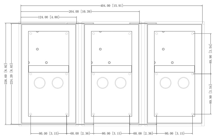 OBUDOWA PODTYNKOWA VTM127 DAHUA-1334508
