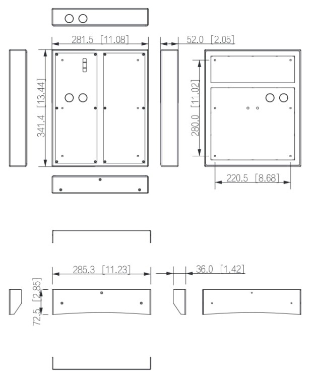 OBUDOWA NATYNKOWA VTM56R6 DAHUA-1319667