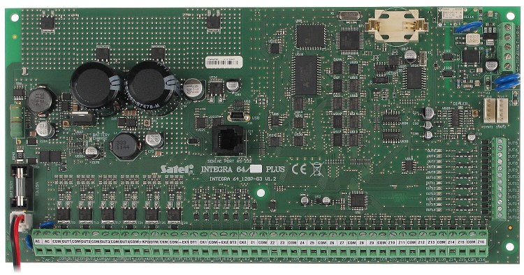 PŁYTA CENTRALI ALARMOWEJ INTEGRA-64-PLUS SATEL-1353001