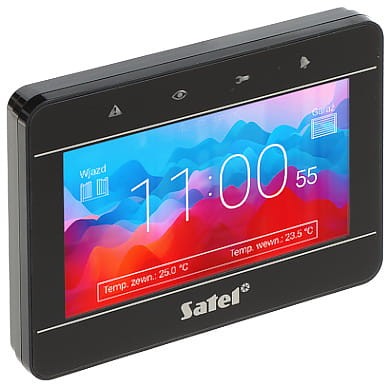 KLAWIATURA GRAFICZNA DO CENTRALI ALARMOWEJ INT-TSG2-B SATEL-1326060