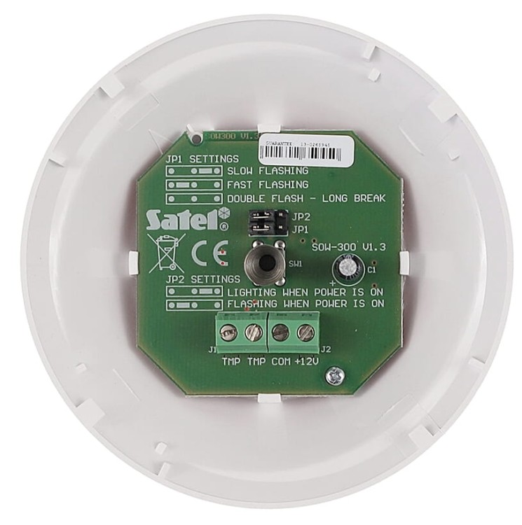 SYGNALIZATOR WEWNĘTRZNY SOW-300-O SATEL-1352600