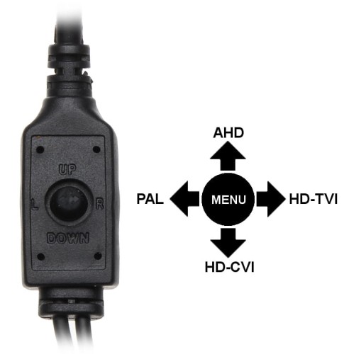 KAMERA UKRYTA AHD, HD-CVI, HD-TVI, CVBS APTI-H50YK-37 2Mpx / 5Mpx 3.7mm APTI-1335906