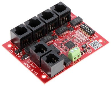 SWITCH POE XPOE-6-11-OF 5-PORTOWY ATTE-1336872