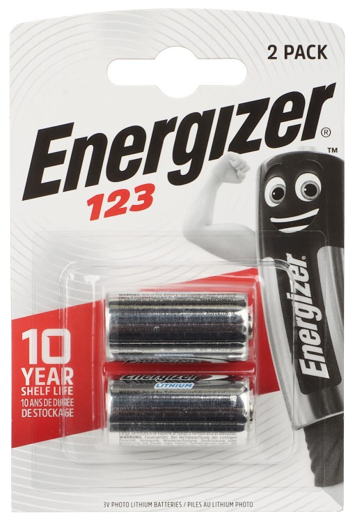 BATERIA LITOWA BAT-CR123A/E*P2 3V CR123A ENERGIZER-1469862