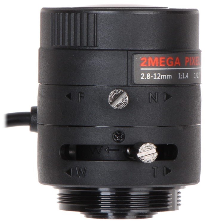 OBIEKTYW ZOOM IR MEGA-PIXEL 20CS27-2812/DC 2.8... 12mm DC LENEX-1345409