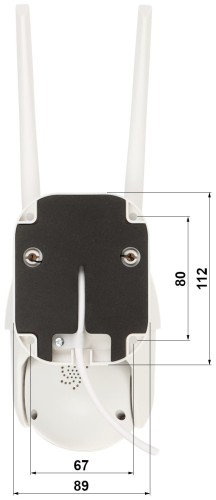 KAMERA IP OBROTOWA ZEWNĘTRZNA APTI-W31S2-TUYA Tuya Smart Wi-Fi, - 3Mpx 3.6mm-1320191