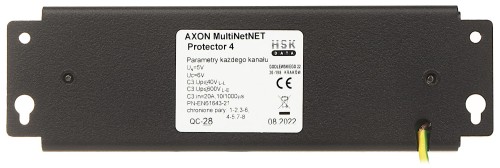 OGRANICZNIK PRZEPIĘĆ AXON-MULTINET-4 ETHERNET-1517078