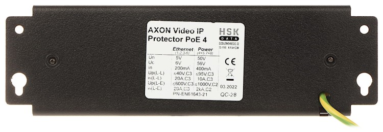 OGRANICZNIK PRZEPIĘĆ AXON-VIDEO-IP-4POE-1517112