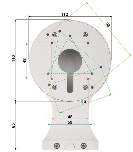 UCHWYT KAMERY BD-B173-1342156
