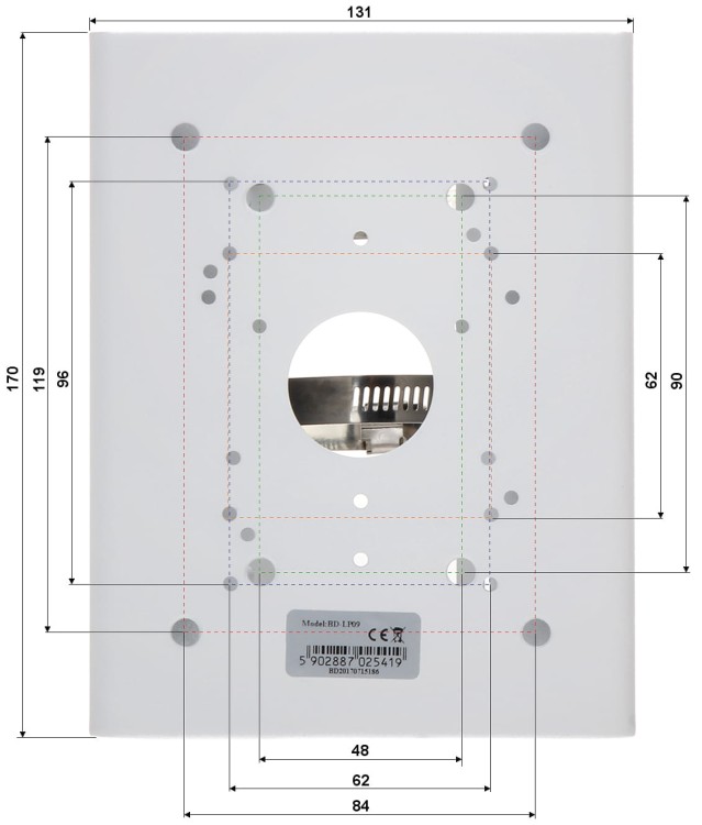 UCHWYT NA SŁUP BD-LP09-1345865