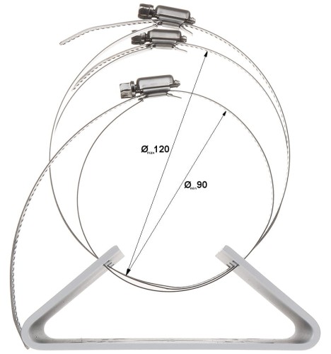 UCHWYT NA SŁUP BD-LP09-1345867