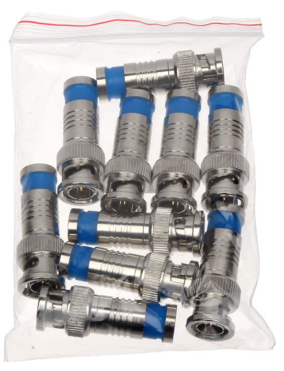 WTYK KOMPRESYJNY BNC-W/4879*P10 RG6 NS100 Triset113-1349257