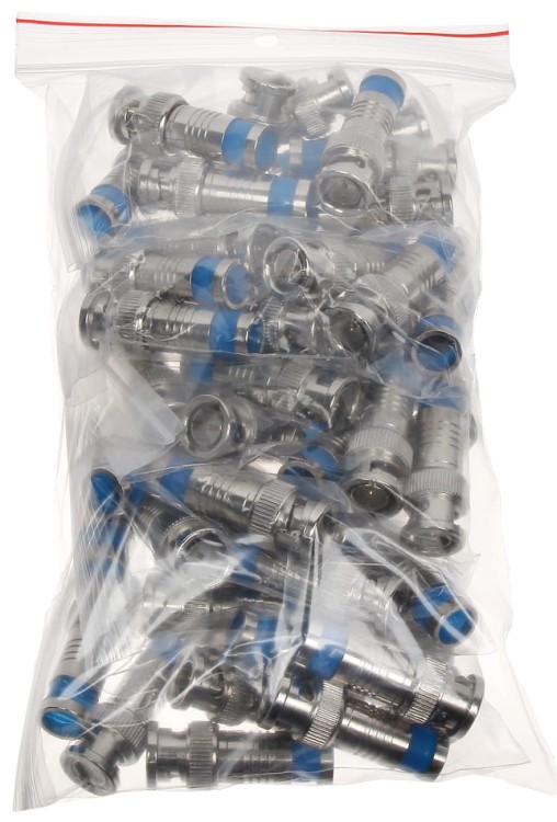 WTYK KOMPRESYJNY BNC-W/4879*P50 RG6 NS100 Triset113-1349261