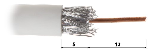 WTYK KOMPRESYJNY BNC-W/ZAC-RG6/CSR-1343500