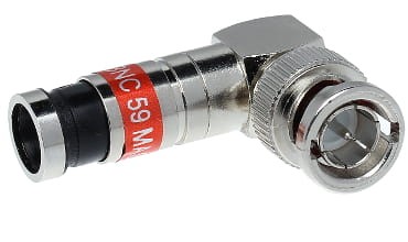 WTYK KOMPRESYJNY KĄTOWY BNC-WK/ZAC-RG59-1350818