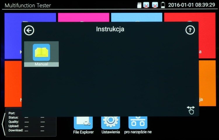 WIELOFUNKCYJNY TESTER CCTV CS-H7-70H-1347405