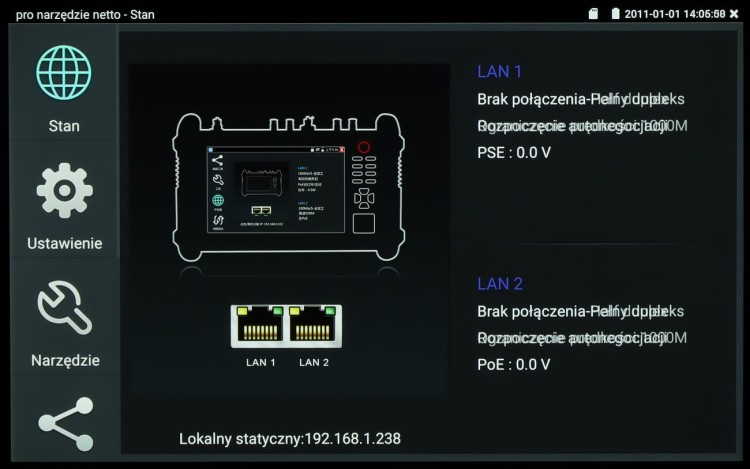 WIELOFUNKCYJNY TESTER CCTV CS-H8-70H-1345800