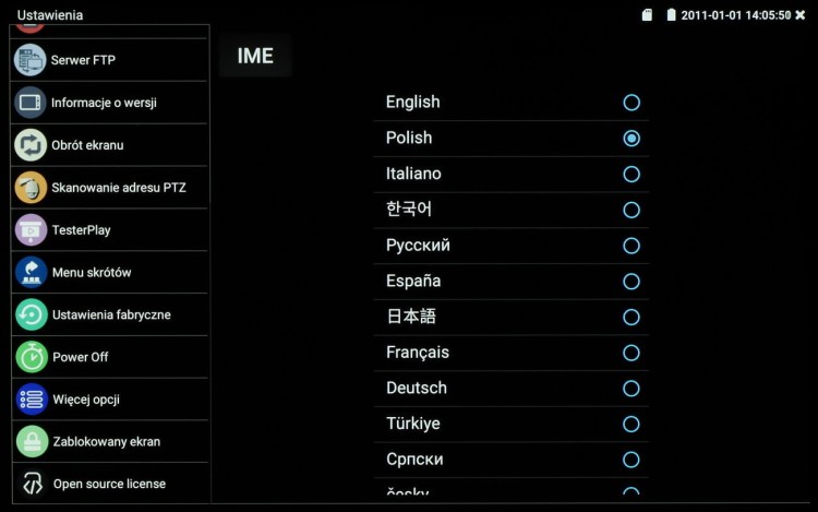 WIELOFUNKCYJNY TESTER CCTV CS-H8-70H-1345799