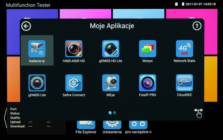 WIELOFUNKCYJNY TESTER CCTV CS-H8-70H-1345793