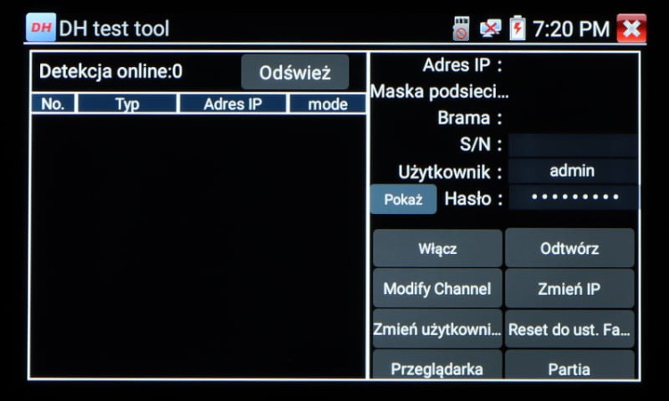 WIELOFUNKCYJNY TESTER CCTV CS-HB-45W-1322593