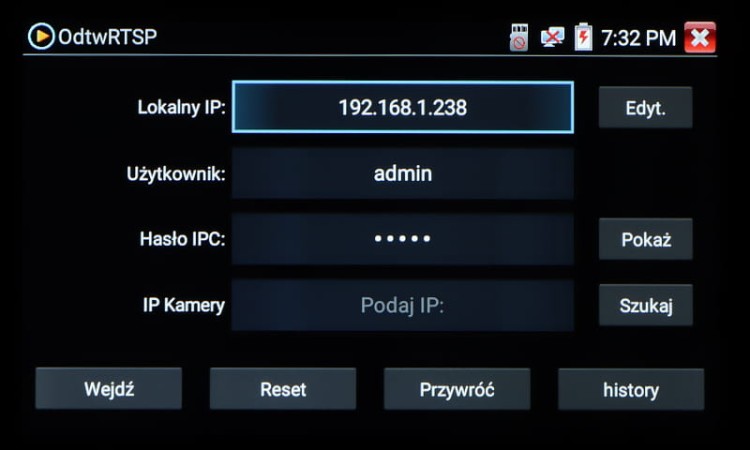 WIELOFUNKCYJNY TESTER CCTV CS-HB-45W-1322606