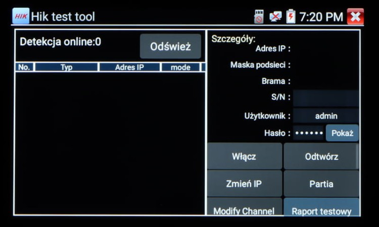 WIELOFUNKCYJNY TESTER CCTV CS-HB-45W-1322592