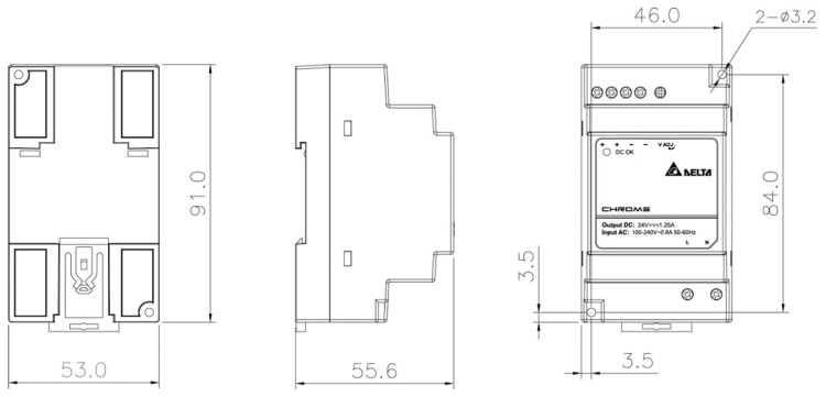 ZASILACZ IMPULSOWY DRC-24V30W-1AZ-1351828