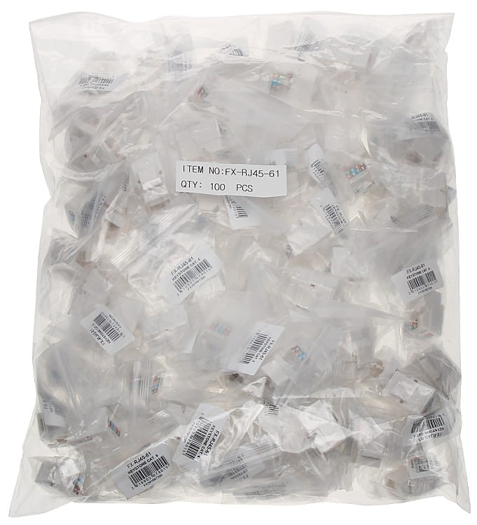 ZŁĄCZE KEYSTONE FX-RJ45-61*P100-1349848
