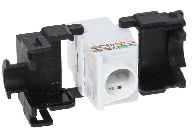 ZŁĄCZE KEYSTONE FX-RJ45-6A-02*P100-1349812