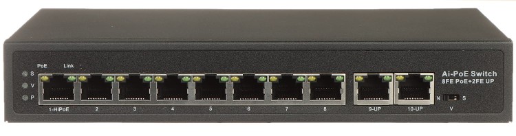 SWITCH POE GTX-A1-10-82 8-PORTOWY-1518937
