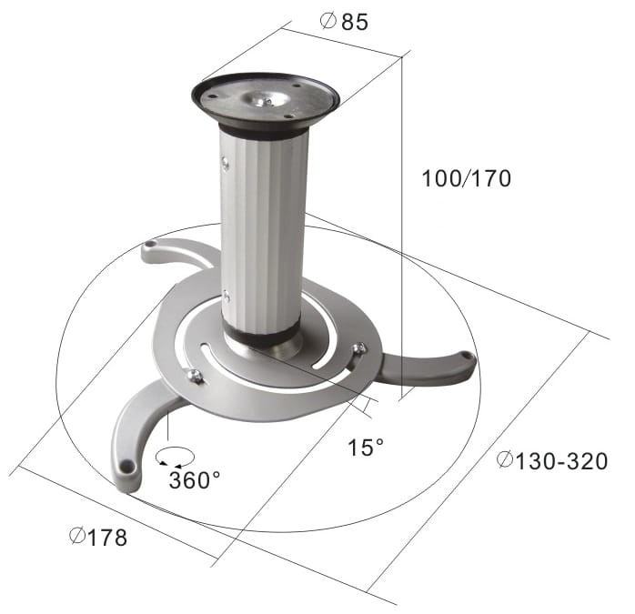 UCHWYT PROJEKTORA MC-515S-1351431