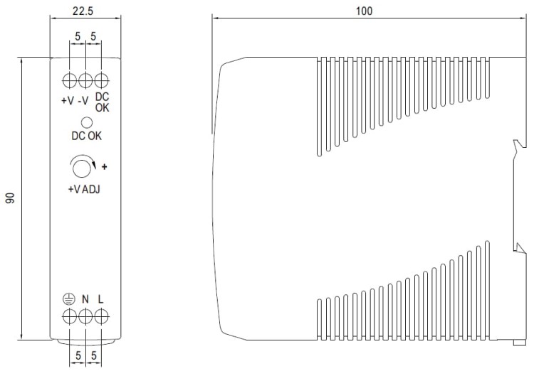 ZASILACZ IMPULSOWY MDR-20-12-1350996