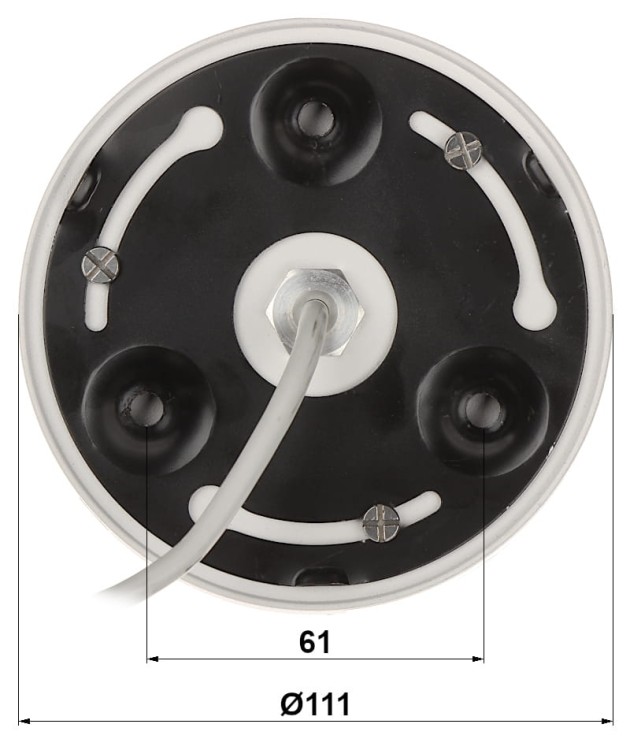 KAMERA AHD, HD-CVI, HD-TVI, CVBS SZYBKOOBROTOWA ZEWNĘTRZNA OMEGA-PTZ-22H4-4 - 1080p 2.8... 12mm-1335934