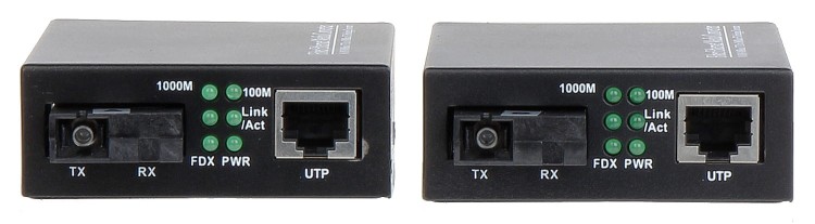 MEDIA KONWERTER JEDNOMODOWY   OMG1-SM KOMPLET TXRX-1347268