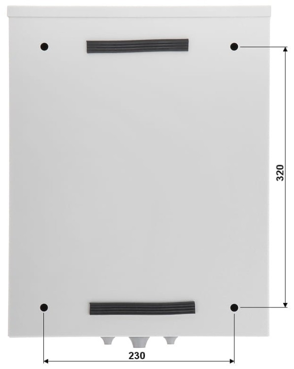 HERMETYCZNA SZAFA RACK WISZĄCA R10-6U/230/H-1345739