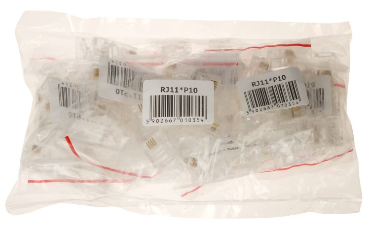 WTYK TELEFONICZNY RJ11*P100-1520133