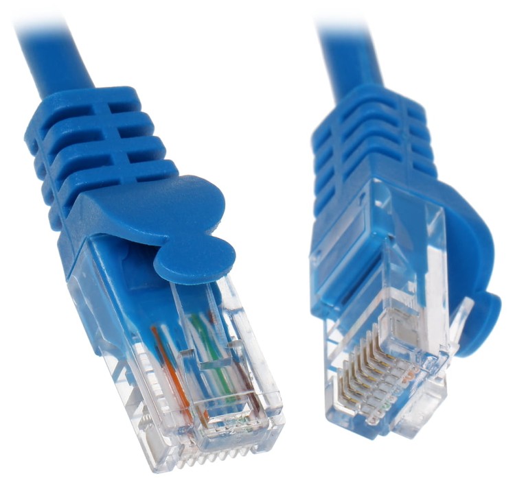 PATCHCORD RJ45/0.2-BLUE 0.2m-1348582