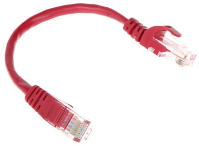 PATCHCORD RJ45/0.2-RED 0.2m-1349577