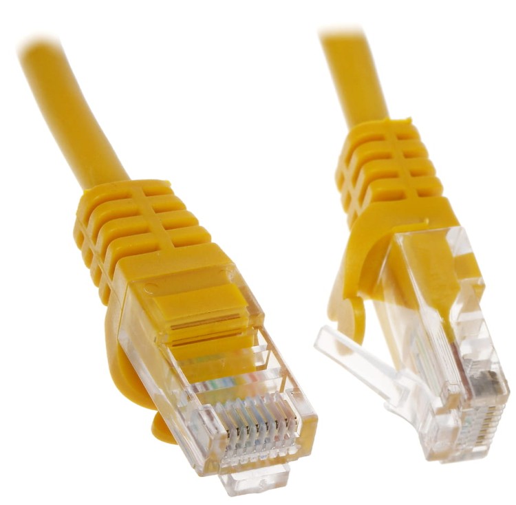 PATCHCORD RJ45/0.2-YELLOW 0.2m-1348566