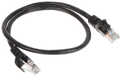 PATCHCORD RJ45/0.5-BLACK 0.5m-1353719