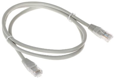 PATCHCORD RJ45/1.0-GREY 1.0m-1345447