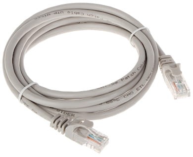 PATCHCORD RJ45/1.8-GREY 1.8m-1354131