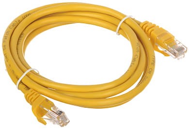 PATCHCORD RJ45/1.8-YELLOW 1.8m-1354108