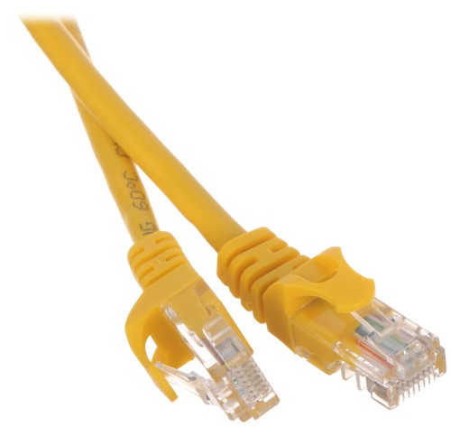 PATCHCORD RJ45/1.8-YELLOW 1.8m-1354107