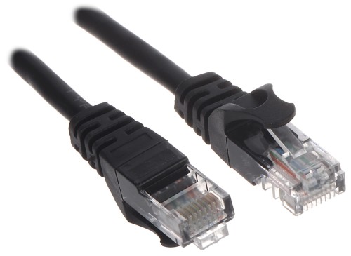 PATCHCORD RJ45/3.0-BLACK 3.0m-1354122