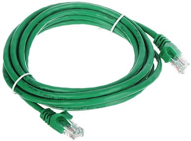 PATCHCORD RJ45/3.0-GREEN 3.0m-1354140