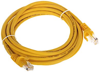 PATCHCORD RJ45/3.0-YELLOW 3.0m-1354111